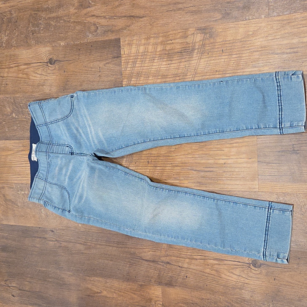 Free People Light Blue Capri Denim Jeggings